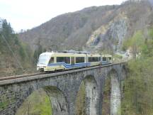 Viadukt über den Rio degli Orti, der Grenze zwischen Italien und der Schweiz