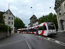 vor dem Schloss Frauenfeld