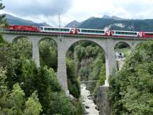 Grengiols-Viadukt über die Rhône