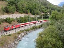 Fahrt entlang der Vispa bei Mühlackern