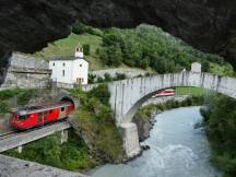 Ritibrücke in Neubrück unterhalb von Stalden