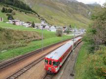 bei Realp, kurz vor dem Furka-Basistunnel