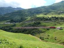 zwischen dem Richleren-Viadukt und Hospental