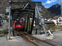 Rhônebrücke zwischen Brig und Naters