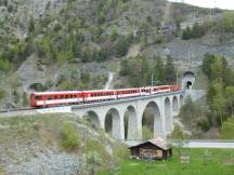 untere Etage vor Befahren des Grengiols-Kehrtunnels