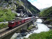 Reuss-Viadukt in der Schöllenenschlucht