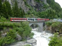 Reuss-Viadukt oberhalb von Göschenen