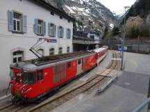 Endbahnhof Göschenen