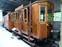 Personenwagen Nr. 21 der Zahnradbahn Aigle-Leysin, Bj. 1900