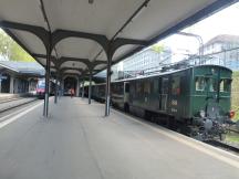 Triebwagen CFe 2/4 Nr.84 (Bj 1924) der Zürcher Museumsbahn in Zürich Wiedikon