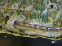 Gotthardbahn im Modell: Pfaffensprungtunnel (Spiraltunnel)