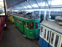 Straßenbahn Ce 2/2 Nr 202 aus Basel (Bj 1931)