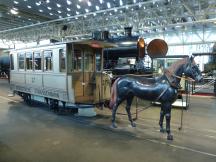 Pferdestraßenbahn C2 Nr. 27 aus Zürich (Bj 1883)