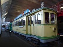 TW Ce 2/4 Nr 43 (Bj 1902) der Tramway de Neuchâtel, quasi ein früher Großraumwagen