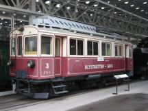 TW CFe 3/3 3 der Alstätten-Gais-Bahn (Bj 1911)