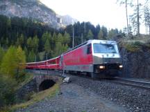 Brücke über die Landstraße oberhalb vom Albulaviadukt IV