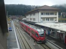 Endbahnhof Arosa nach dem Umbau 2014