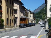 auf der Via Elvezia in Tirano