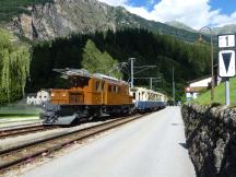 Einfahrt Bahnhof Miralago