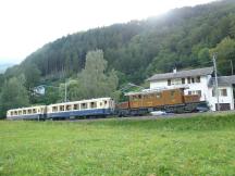 Ausfahrt Bahnhof Poschiavo