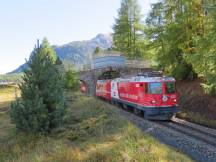 Steinbrücke bei Pontresina