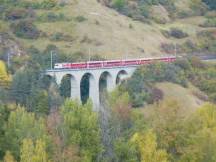 Lumes-Viadukt zwischen Ftan Baraigla und Scuol-Tarasp