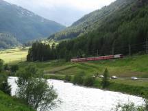 im Inntal zwischen La Punt-Chamues-ch und Madulain