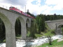 Val Susauna-Viadukt bei Cinuos-chel-Brail