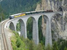 Landwasserviadukt zwischen Tiefencastel und Filisur