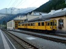 am Depot in Poschiavo