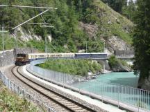 Rheinschlucht zwischen Reichenau-Tamins und Trin