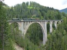 Wiesener Viadukt über das Landwasser bei Davos-Wiesen