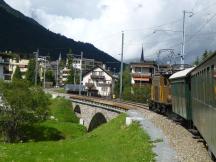 Viadukt über das Landwasser bei Davos-Platz