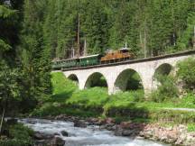 Schmelzbodenviadukt am Eingang zur Zügenschlucht