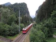 Tw Be 4/4 (Bj 1971) in der Schlucht 