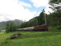 Ge 4/6 Nr. 353 (Bj 1914) mit Pullman-Salonwagen