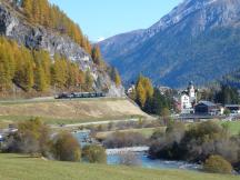 bei Madulain im Engadin