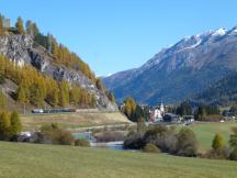 bei Madulain im Engadin