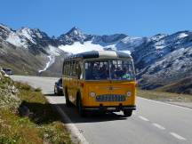 am Furka-Pass, kurz vor Erreichen von Belvédère