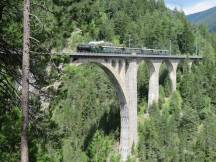 auf dem Wiesener Viadukt über das Landwasser