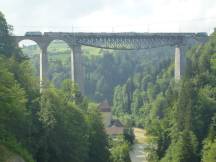 Sitterviadukt (Länge 366 m) bei St Gallen-Haggen