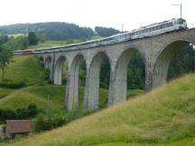 Waldbach Viadukt zwischen Degersheim und Mogelsberg