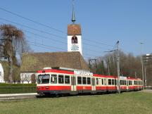 vor der Kirche St.Peter