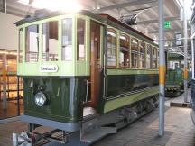 älteste Tram im Bestand (Bj 1897, Straßenbahn Zürich-Oerlikon-Seebach)