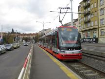 H Podolská vodárna, Fahrtrichtung Sídliště Modřany