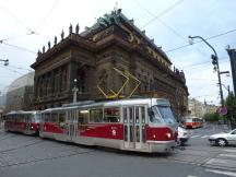 Národní divadlo (Nationaltheater), Fahrtrichtung Bílá Hora