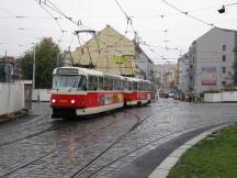 Palmovka, Fahrtrichtung Stadtmitte