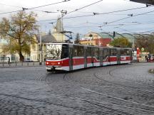 Výstaviště Holešovice, Fahrtrichtung Stadtmitte