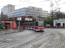 Výstaviště Holešovice, Fahrtrichtung Palmovka