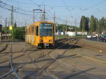 Élessarok - Querung der Gleise der Linie 37/37A